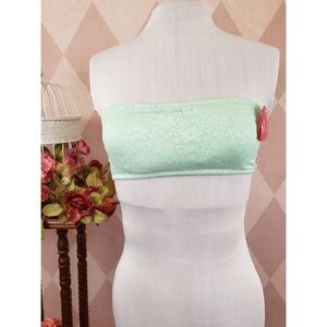 🆕️ Rue 21 | Light Green Lace Bandeau